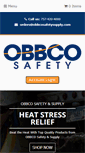 Mobile Screenshot of obbcosafetysupply.com